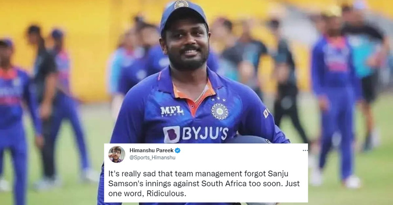 NZ vs IND: Netizens fume at Indian team management for not picking Sanju Samson in 2nd T20I