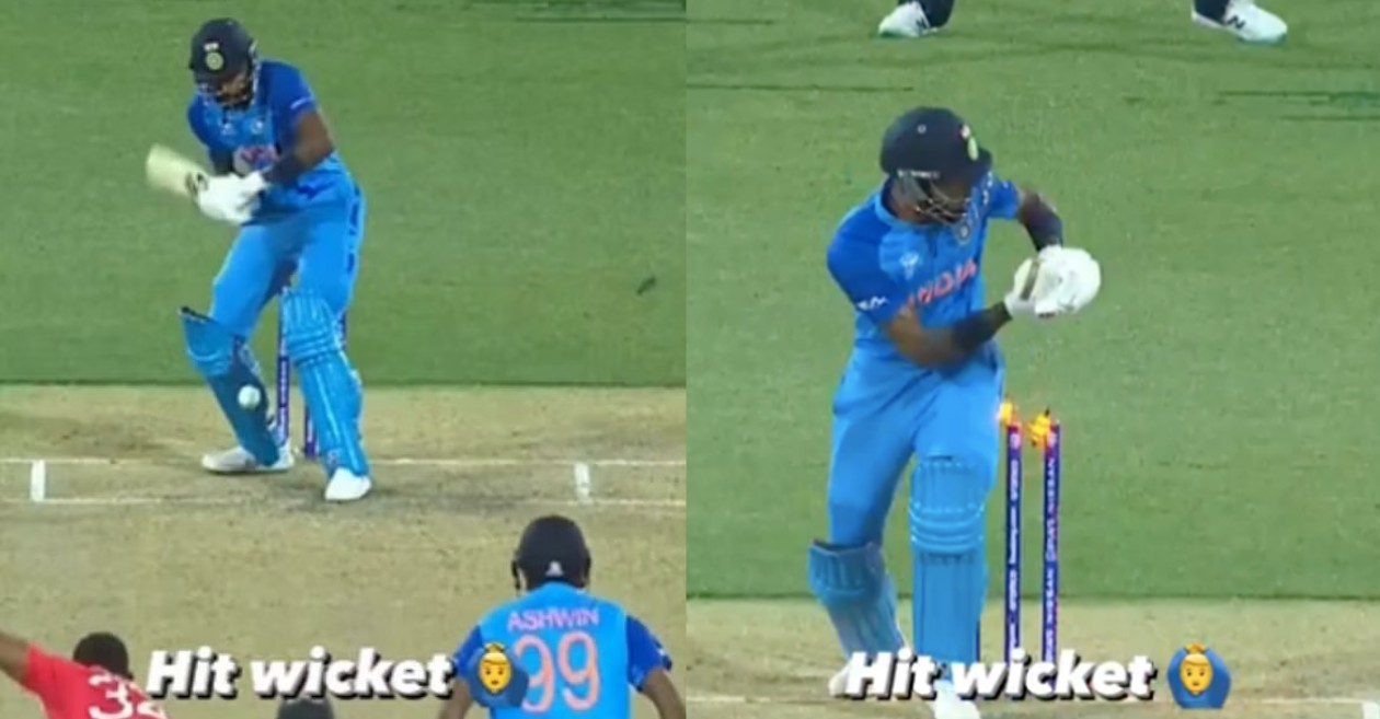 T20 World Cup 2022, WATCH: Hardik Pandya gets out hit-wicket during IND vs ENG semifinal clash