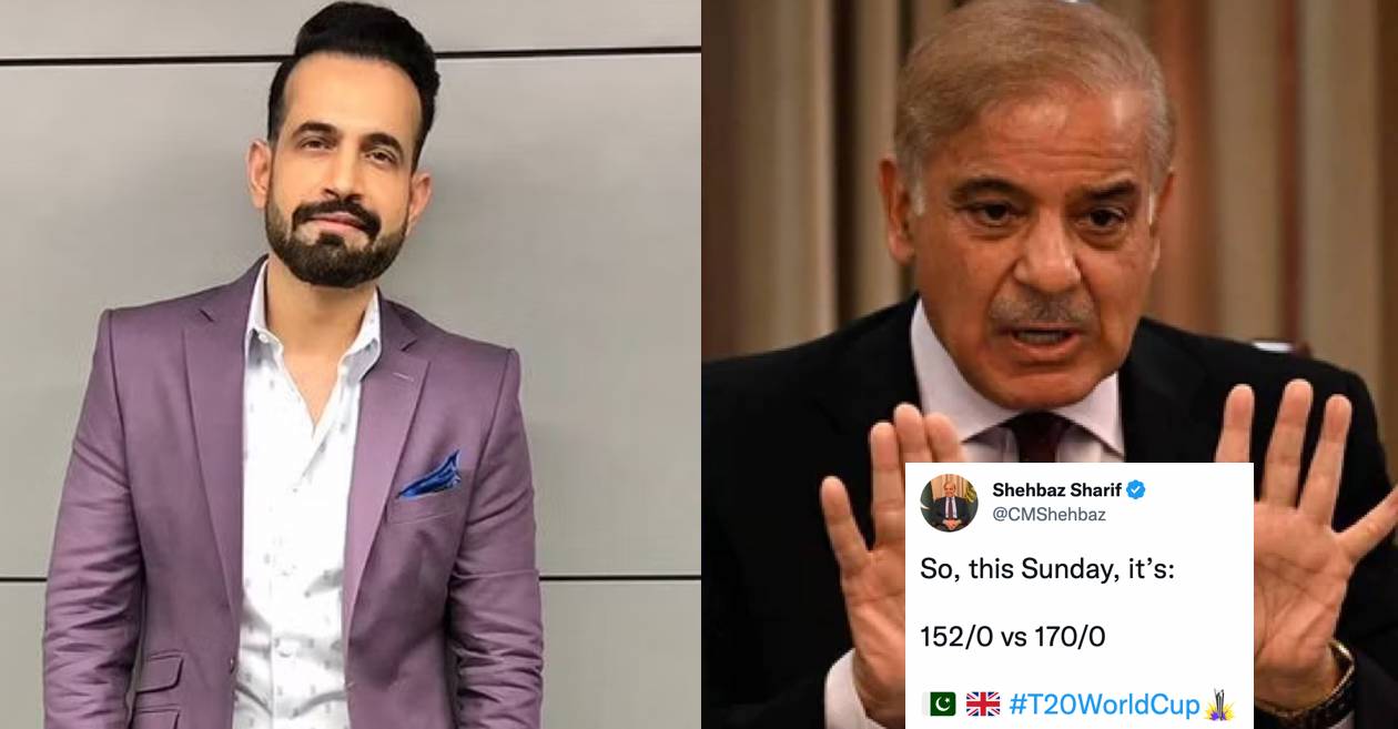 T20 WC 2022: Irfan Pathan gives a befitting reply to Pakistan PM Shehbaz Sharif over ‘152/0 vs 170/0’ tweet