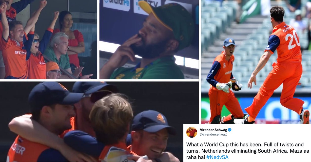 Twitter erupts as Netherlands knock South Africa out of T20 World Cup 2022