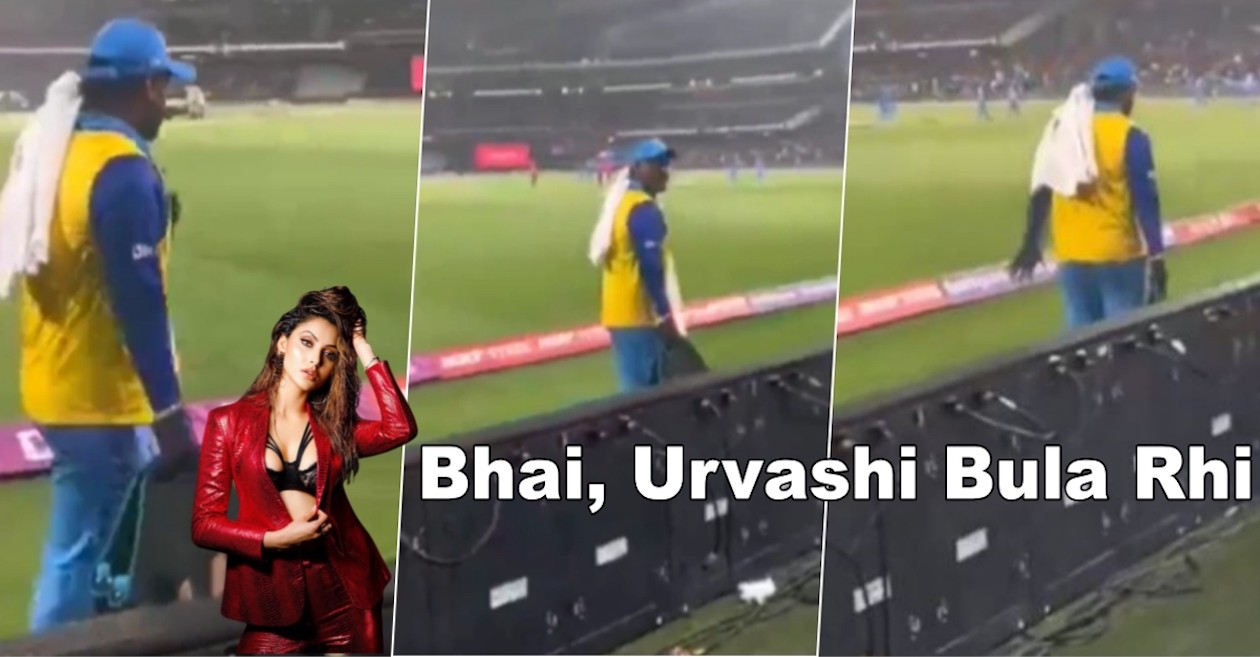 WATCH: Rishabh Pant gives apt reply to a fan shouting ‘Bhai, Urvashi bula rahi hai’