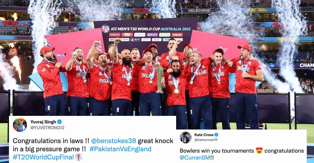 T20 World Cup 2022: Cricket world reacts to England’s title triumph at the MCG