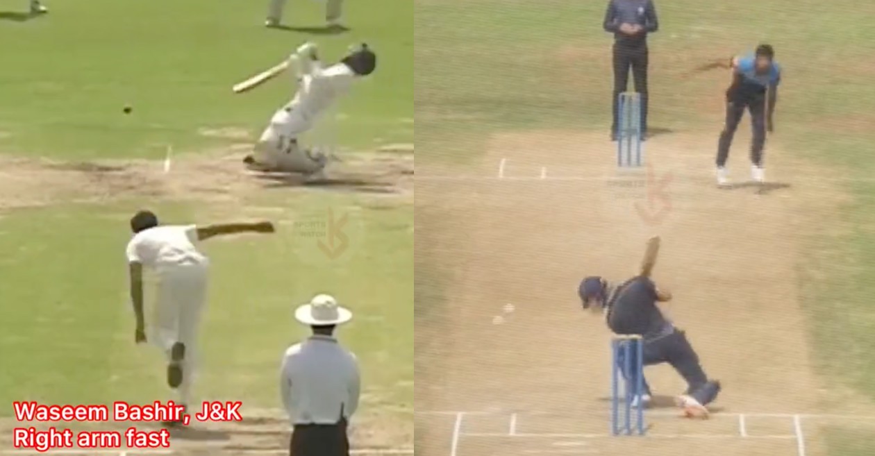 J&K pacer Waseem Bashir catches attention with his raw speed in a viral video