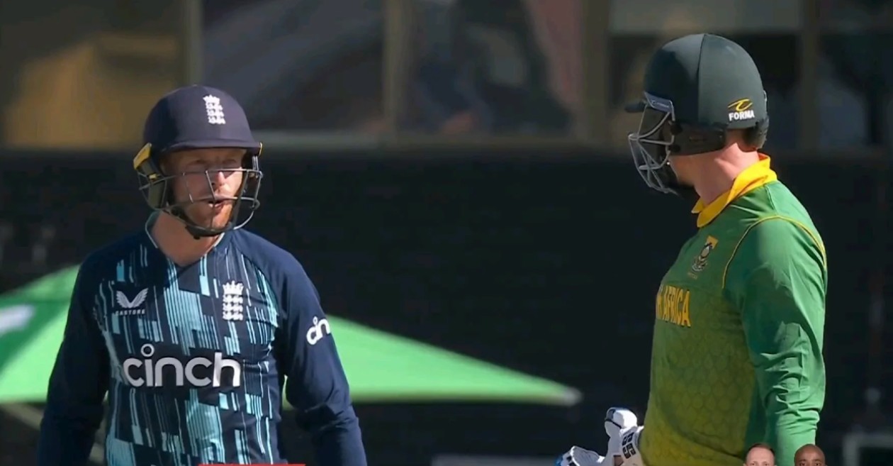 SA vs ENG, WATCH: Jos Buttler engages in a verbal altercation with Rassie van der Dussen in 2nd ODI