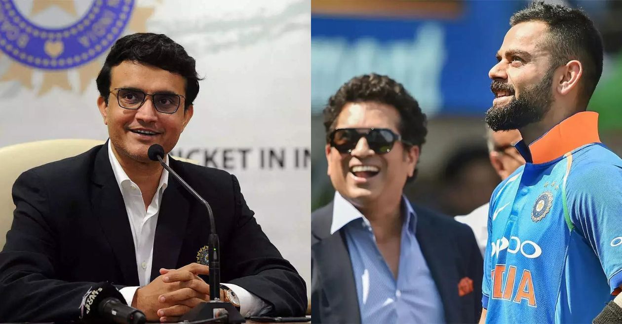 Former BCCI President Sourav Ganguly spill beans on Sachin Tendulkar vs Virat Kohli debate