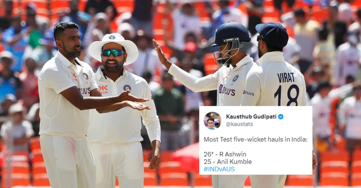 Twitter reactions: Ravichandran Ashwin’s 6-fer revives India after Usman Khawaja, Cameron Green’s centuries