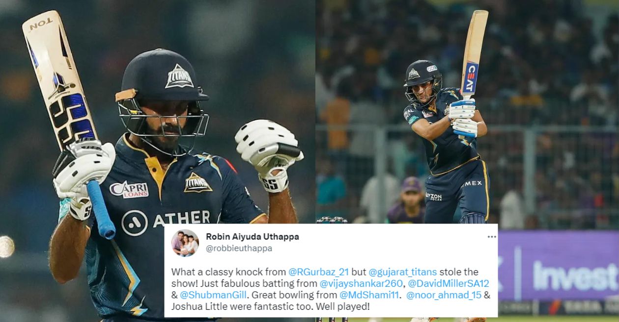 Twitter reactions: Vijay Shankar, Shubman Gill drive GT to comfortable win over KKR in IPL 2023