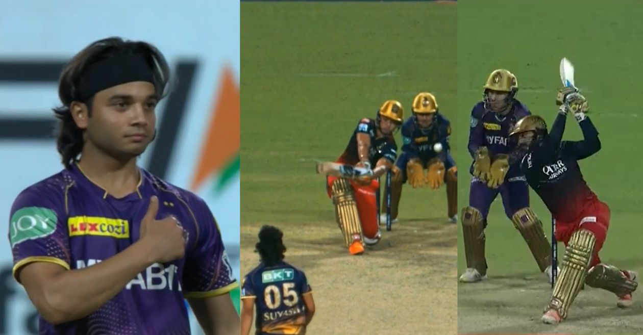 KKR vs RCB, WATCH: Suyash Sharma traps Anuj Rawat and Dinesh Karthik in his web of spin – IPL 2023