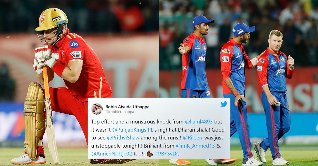 IPL 2023 [Twitter reactions]: Liam Livingstone’s brilliant knock in vain as DC beat PBKS in Dharamsala