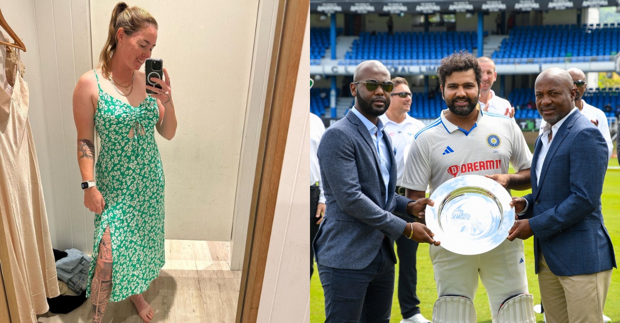 Australia women’s cricketer Amanda Wellington trolls India skipper Rohit Sharma over messy hairstyle