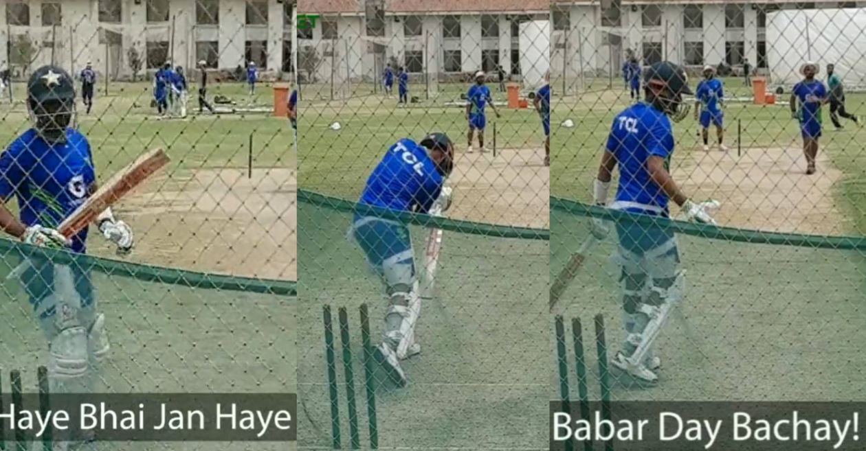 WATCH: Babar Azam’s animated net-session goes viral ahead of Pakistan’s Test series against Sri Lanka