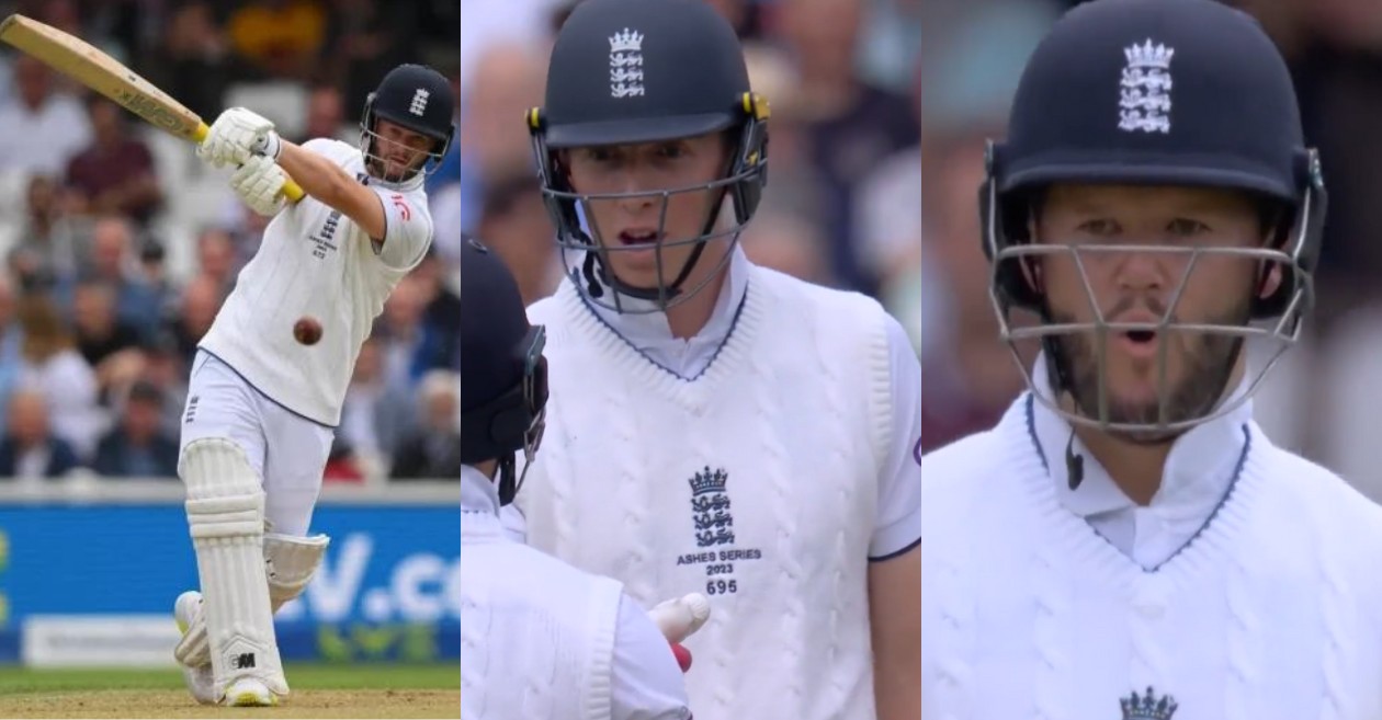 Ashes 2023 [WATCH]: Ben Duckett almost chops partner Zak Crawley’s head with a cracking shot