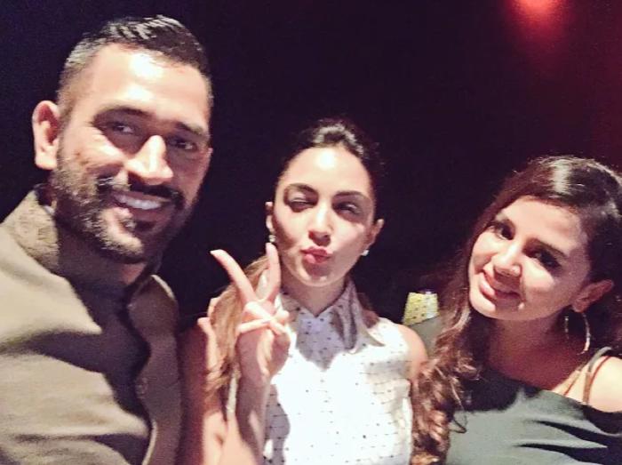 MS Dhoni, Kiara Advani, Sakshi