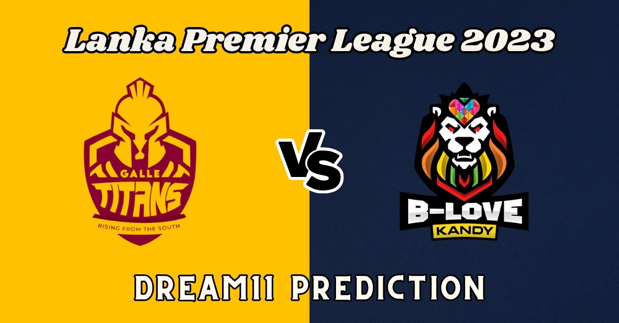 LPL 2023, GT vs BLK: Match Prediction, Dream11 Team, Fantasy Tips & Pitch Report | Lanka Premier League 2023