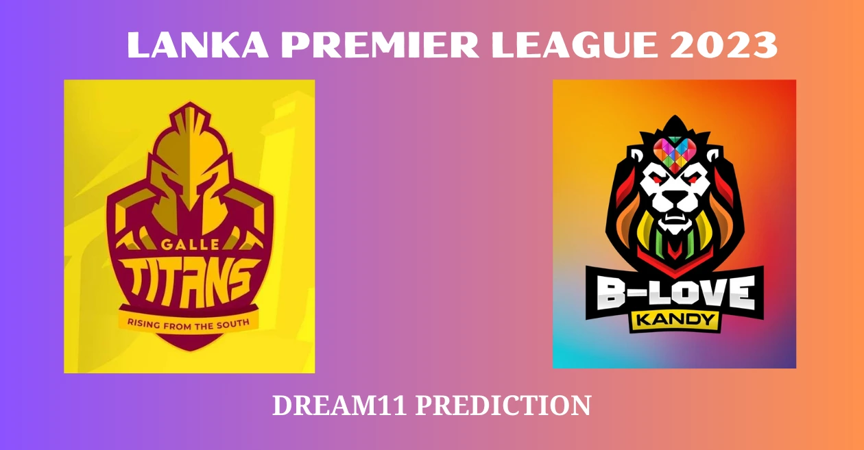 LPL 2023, GT vs BLK: Match Prediction, Dream11 Team, Fantasy Tips & Pitch Report | Lanka Premier League 2023