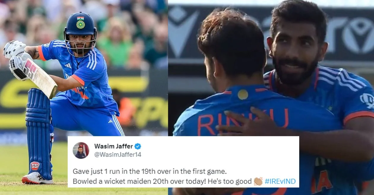 Twitter reactions: Ruturaj Gaikwad, Rinku Singh, Jasprit Bumrah lead India to series-clinching win over Ireland