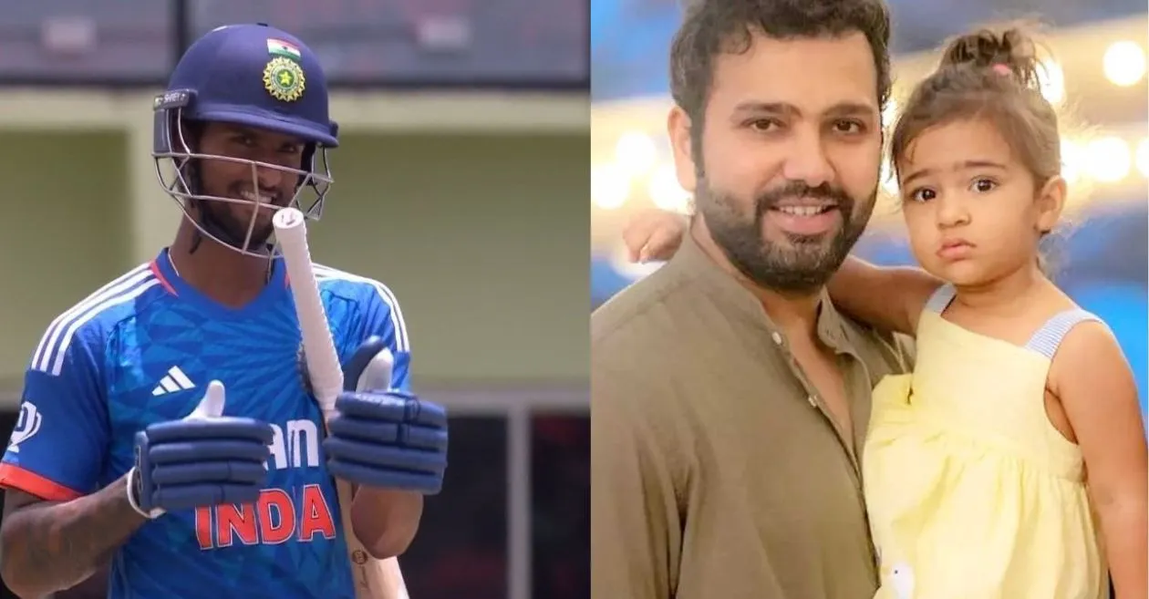 WI vs IND 2023: Tilak Varma dedicates his maiden T20I fifty to Rohit Sharma’s daughter Samaira