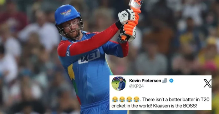 SA20 2024: Twitter erupts as Heinrich Klaasen’s whirlwind knock against Joburg Super Kings powers Durban Super Giants to the final