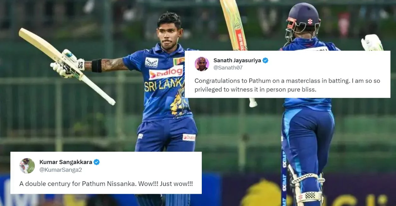 Twitter reactions: Azmatullah Omarzai, Mohammad Nabi centuries in vain as Pathum Nissanka’s double ton guides Sri Lanka to victory over Afghanistan in the 1st ODI