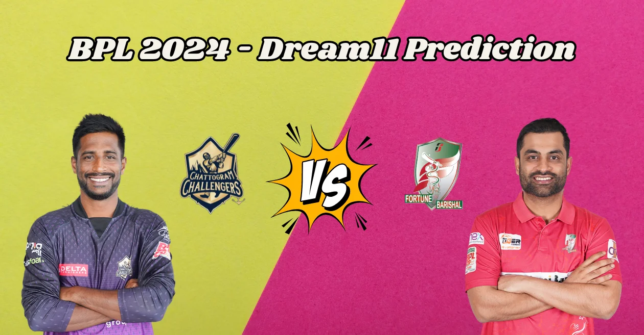 BPL 2024 Eliminator, CCH vs FBA: Match Prediction, Dream11 Team, Fantasy Tips & Pitch Report | Chattogram Challengers vs Fortune Barishal