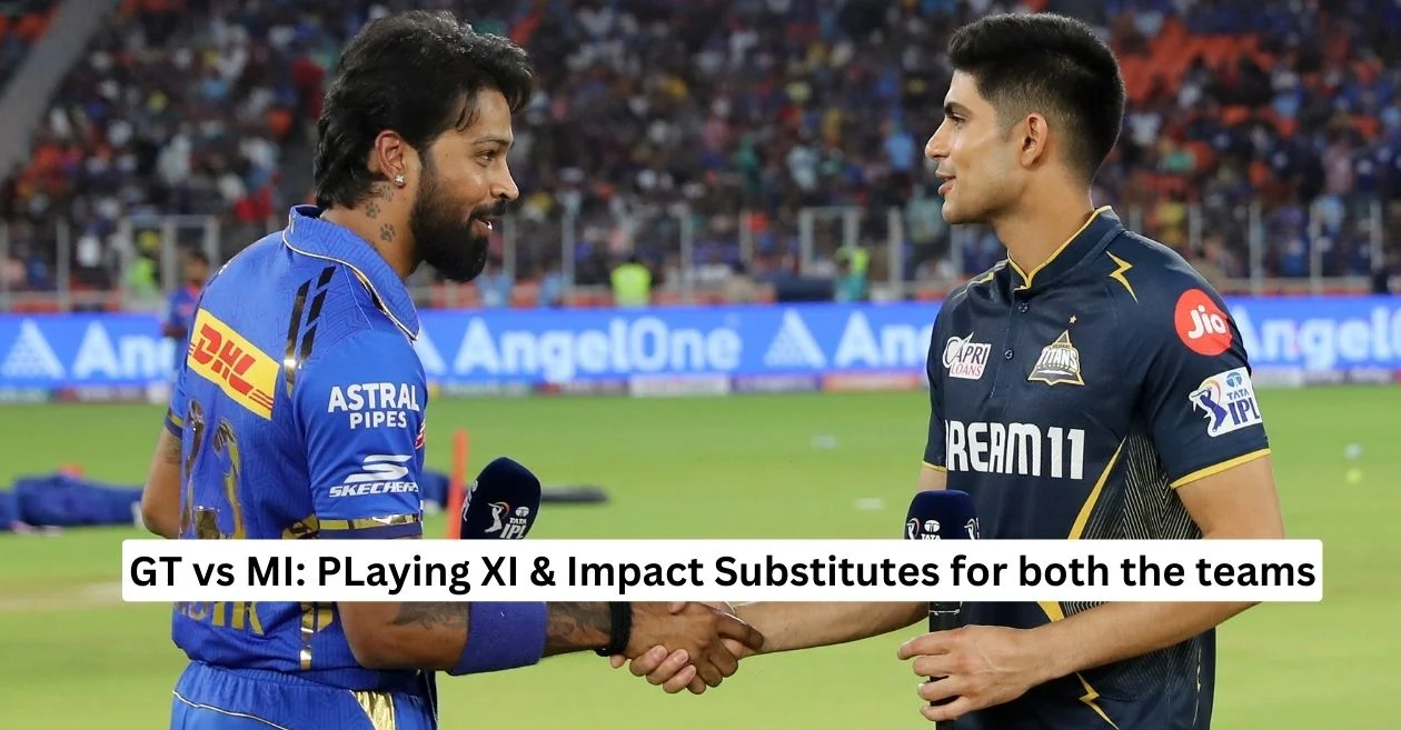 GT vs MI, IPL 2024: Playing XI and Impact substitutes for Gujarat Titans and Mumbai Indians