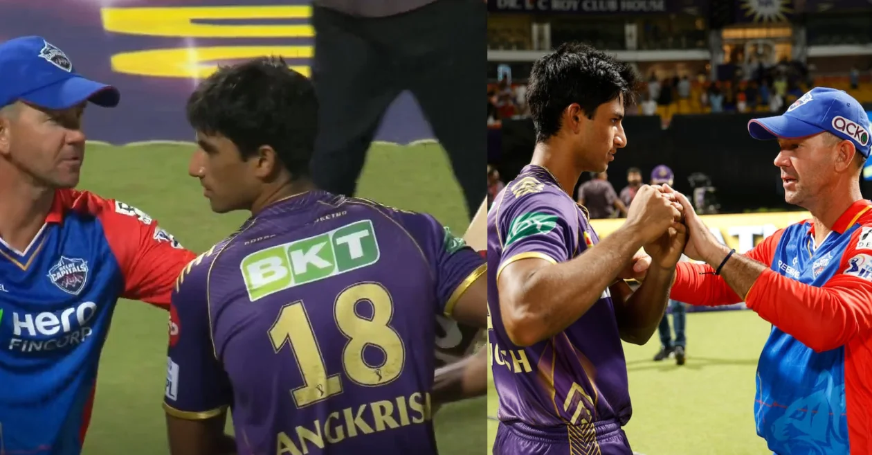 IPL 2024 [WATCH]: Ricky Ponting gives batting tips to Angkrish Raghuvanshi after KKR vs DC clash