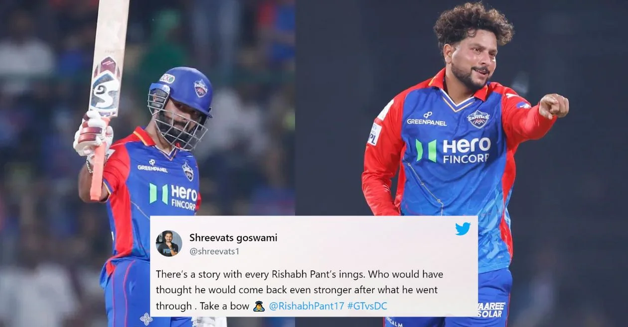 Twitter reactions: Rishabh Pant, Kuldeep Yadav shine in DC’s thrilling win over GT | IPL 2024