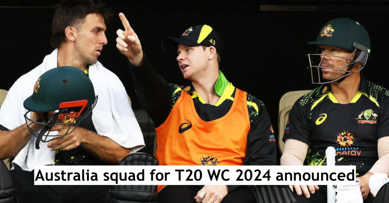 Australia announces squad for T20 World Cup 2024; no place for Steve Smith and Jake Fraser-McGurk