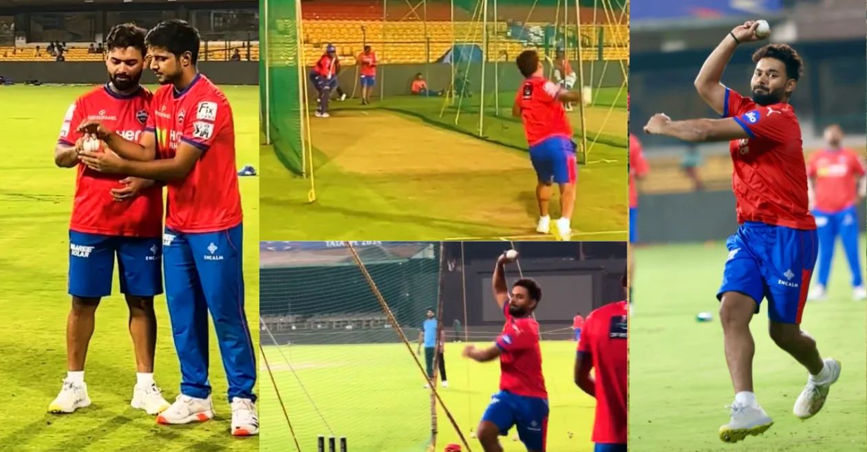 IPL 2024 [WATCH]: Rishabh Pant mimicks Irfan Pathan’s bowling action ahead of RCB vs DC clash