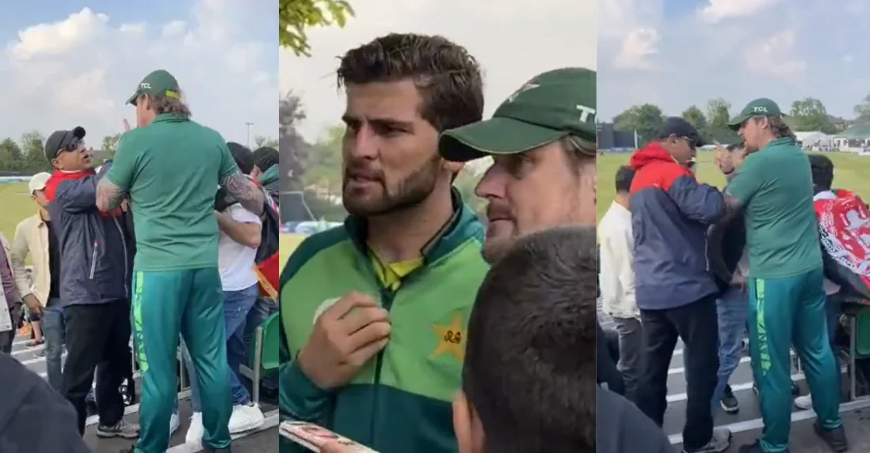 IRE vs PAK [WATCH]: Shaheen Afridi confronts Afghan fan over his alleged misconduct ahead of 2nd T20I