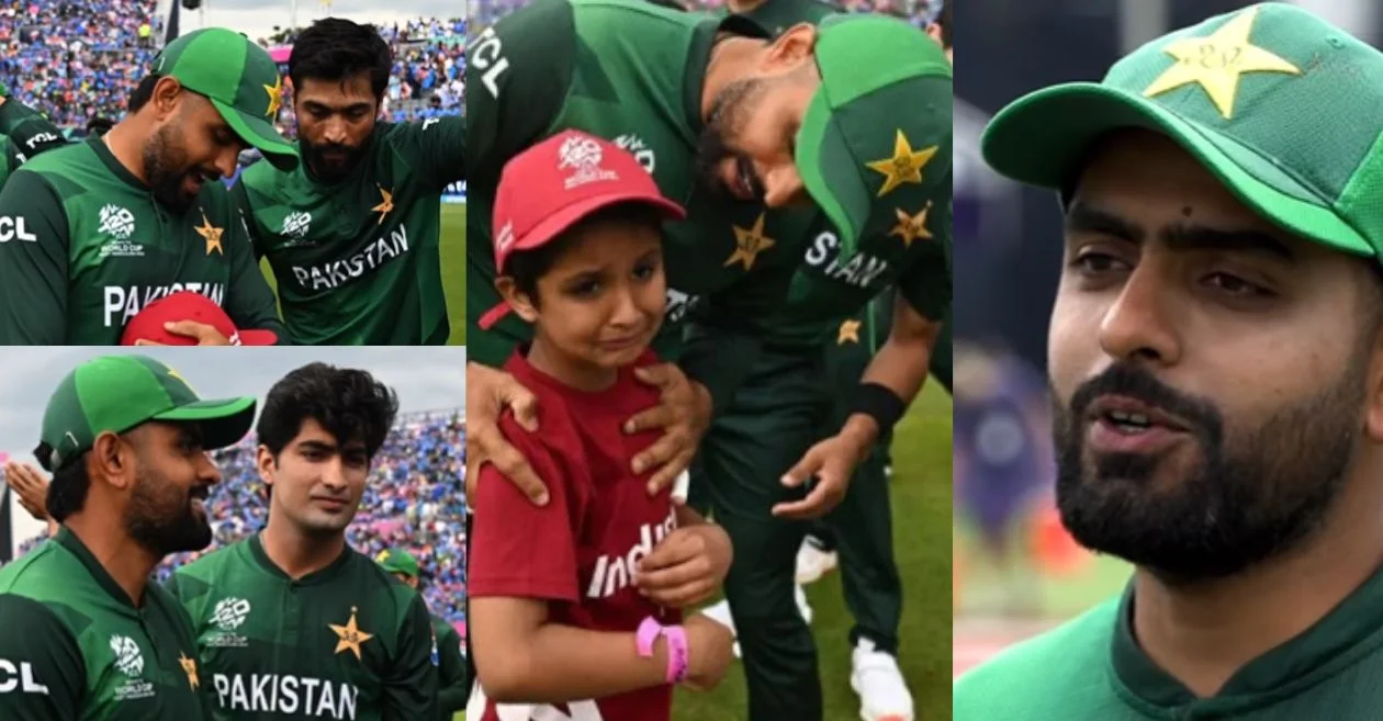 WATCH: Pakistan’s captain Babar Azam gives a touching present to an emotional child mascot | T20 World Cup 2024