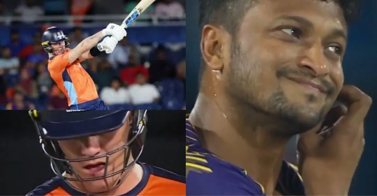 WATCH: Finn Allen slams Shakib Al Hasan for a hat-trick of sixes as SFU defeat LAKR in MLC 2024