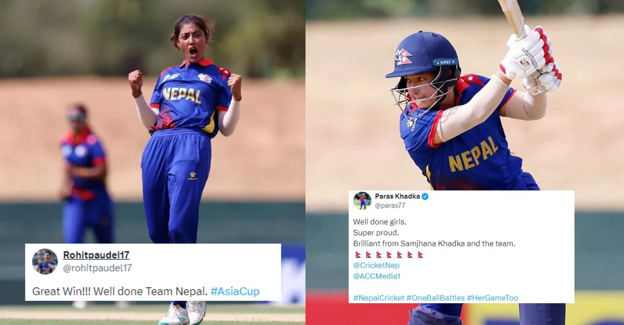 Fans erupt as Indu Barma, Samjhana Khadka propel Nepal to dominant victory over UAE in Women’s Asia Cup 2024