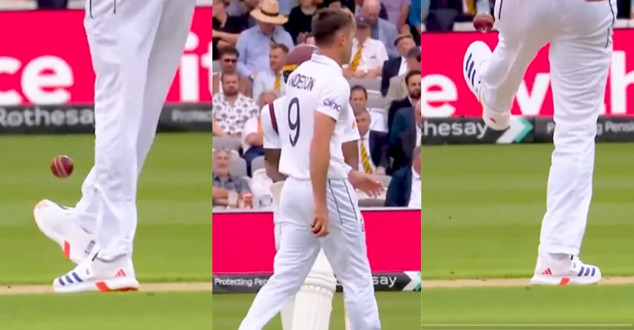 ENG vs WI [WATCH]: James Anderson stuns fans with remarkable football skills at Lord’s