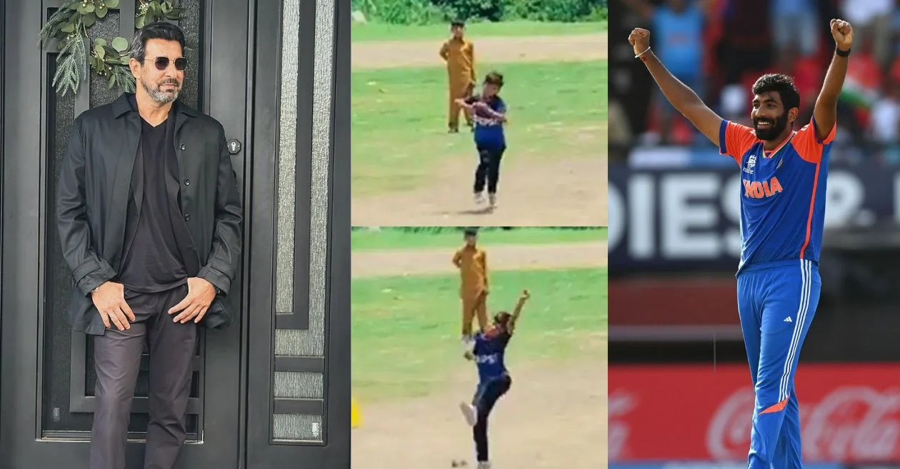 Wasim Akram’s heartfelt reaction on a Pakistani boy imitating Jasprit Bumrah goes viral