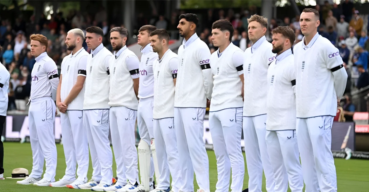 Here’s why England players are donning black armbands on Day 1 of the first Test against Sri Lanka