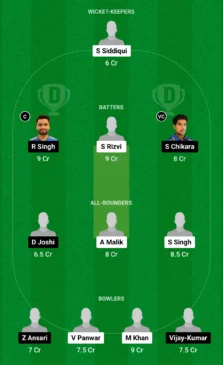 KAN vs MER Dream11 Prediction (Screengrab-Dream11)