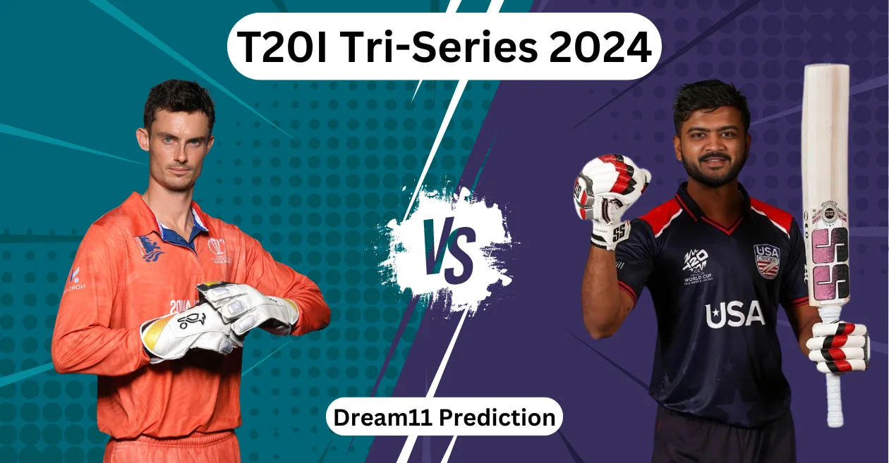 NED vs USA 2024, Tri-Series, 6th T20I: Match Prediction, Dream11 Team, Fantasy Tips & Pitch Report | Netherlands vs United States