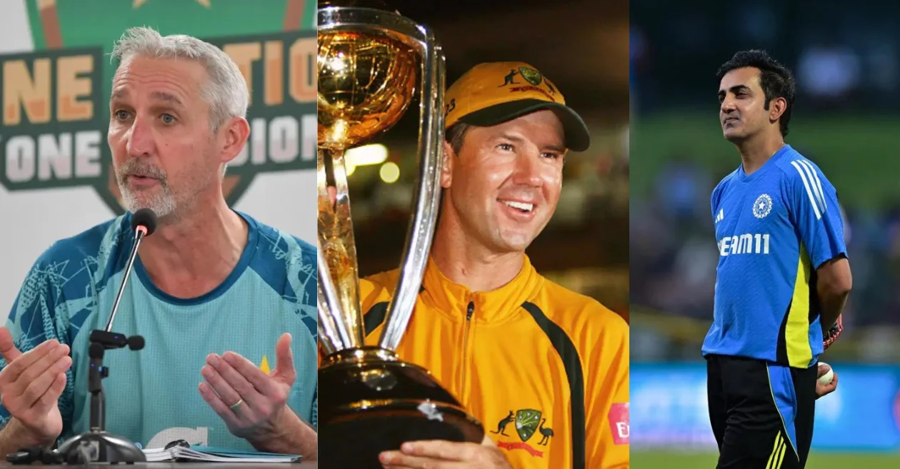 ‘He’s a bit like Gambhir’: Ricky Ponting weighs in on Jason Gillespie’s new role as Pakistan head coach