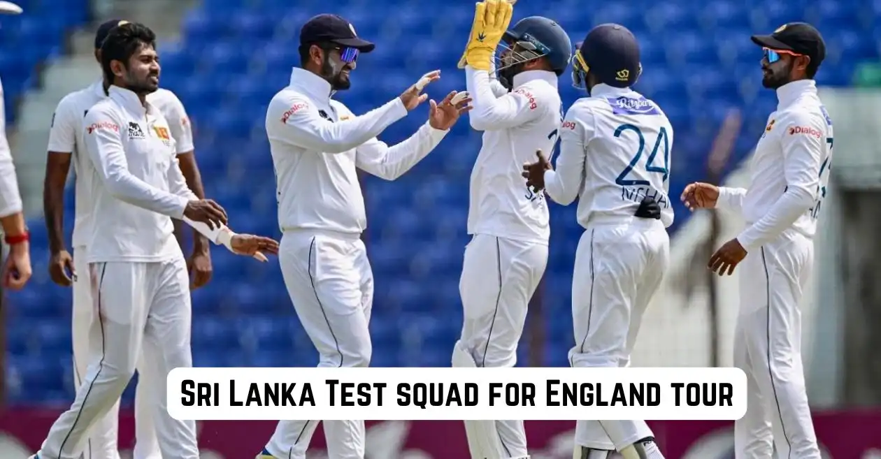 Sri Lanka announces a strong 18-member Test squad for the upcoming tour of England