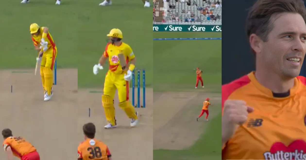 WATCH: Tim Southee’s stunning delivery dismisses Joe Root for his lowest score in The Hundred 2024