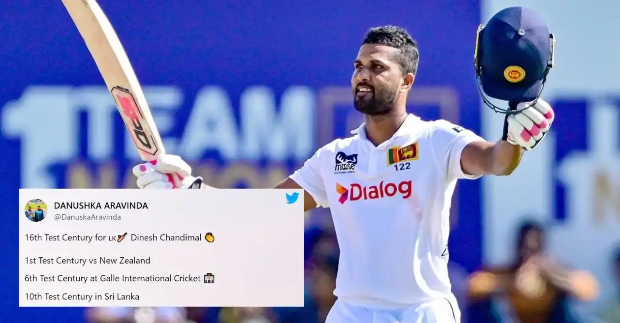 Fans react as Dinesh Chandimal hits a stunning century in the 2nd Test against New Zealand