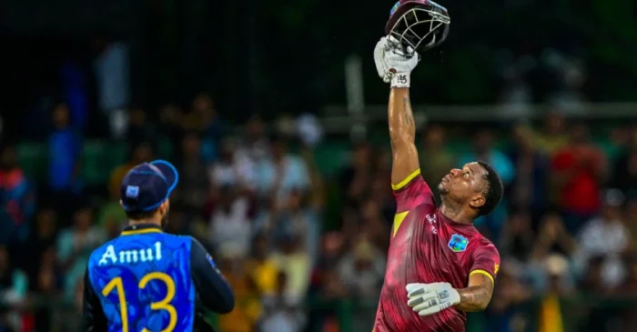 Evin Lewis smashes quickfire ton on ODI comeback, guides West Indies to victory against Sri Lanka