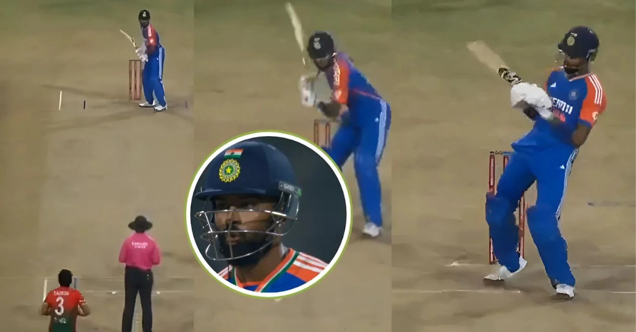 WATCH: Hardik Pandya showcases flair with no-look shot during India’s win over Bangladesh in 1st T20I