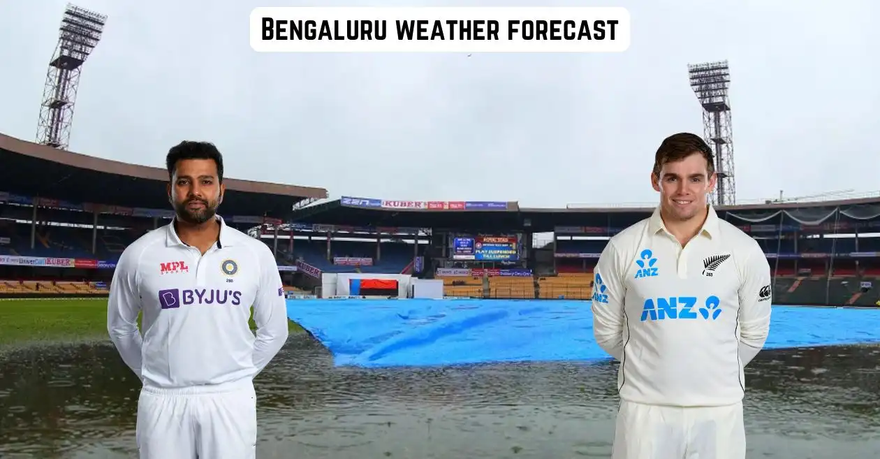 IND vs NZ: Rain threat during first Test; here’s the Bengaluru weather forecast