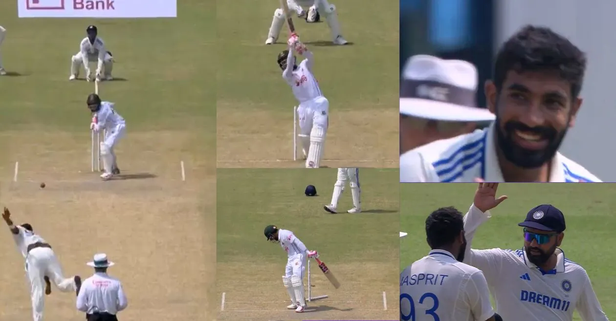 IND vs BAN 2024 [WATCH]: Jasprit Bumrah uproots Mushfiqur Rahim’s stumps with a brilliant slow off-cutter on Day 5 of the second Test