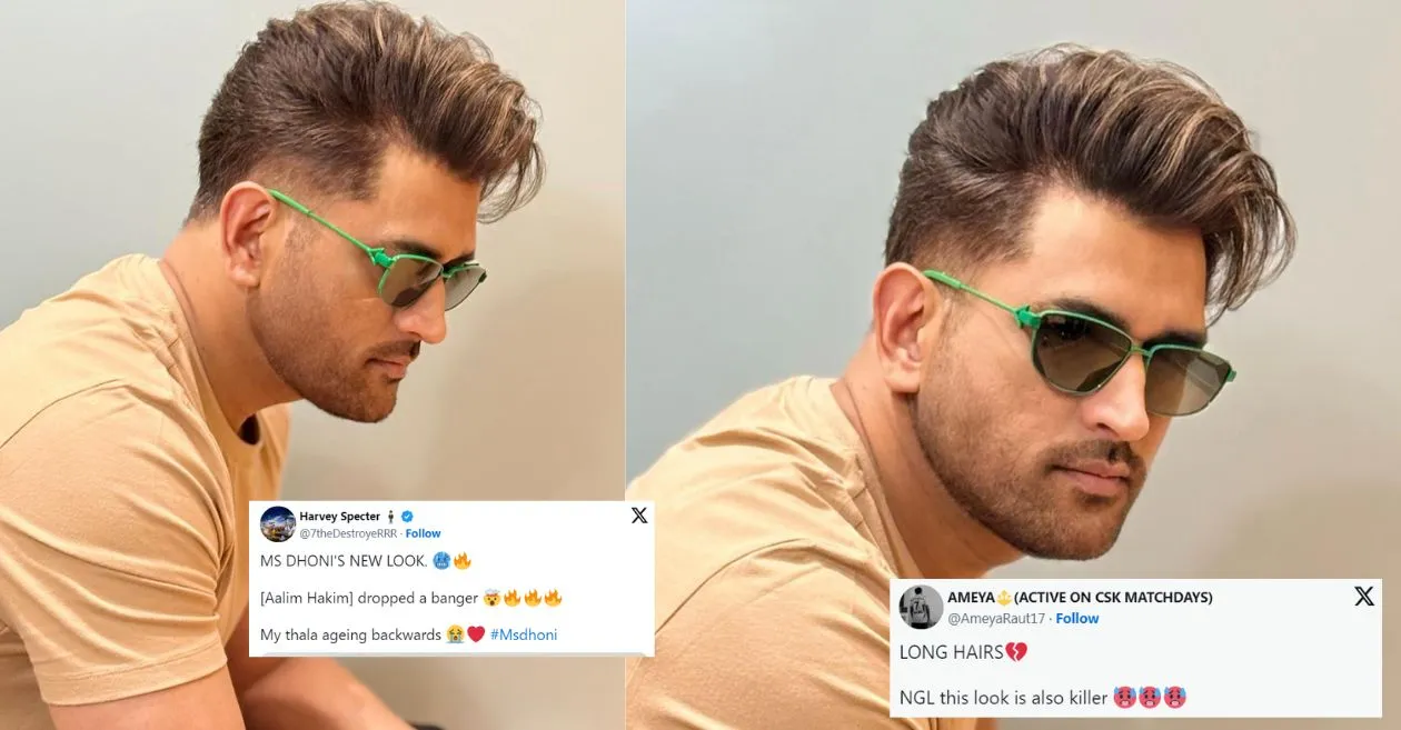 ‘Xtreme Cool’: Netizens go wild after seeing MS Dhoni’s new hairstyle