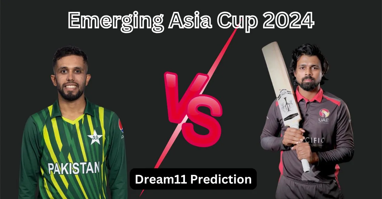 PK-A vs UAE, Emerging Asia Cup 2024: Match Prediction, Dream11 Team, Fantasy Tips & Pitch Report | Pakistan A vs UAE