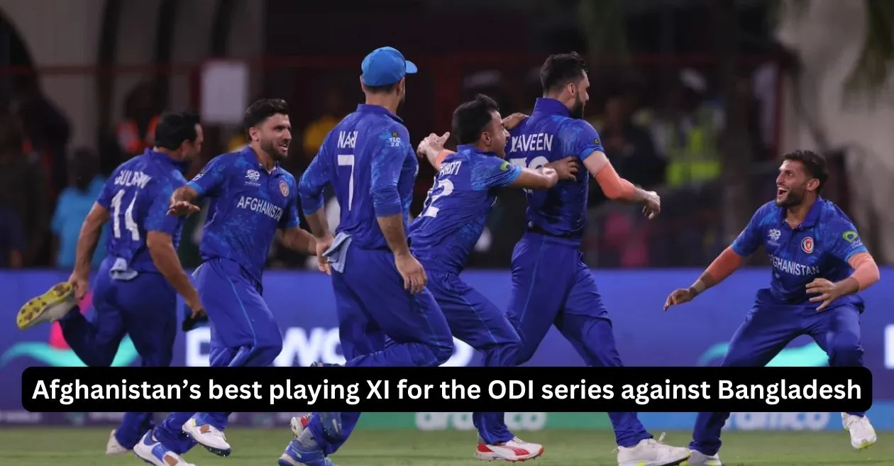 AFG vs BAN 2024: Afghanistan’s best playing XI for the ODI series against Bangladesh