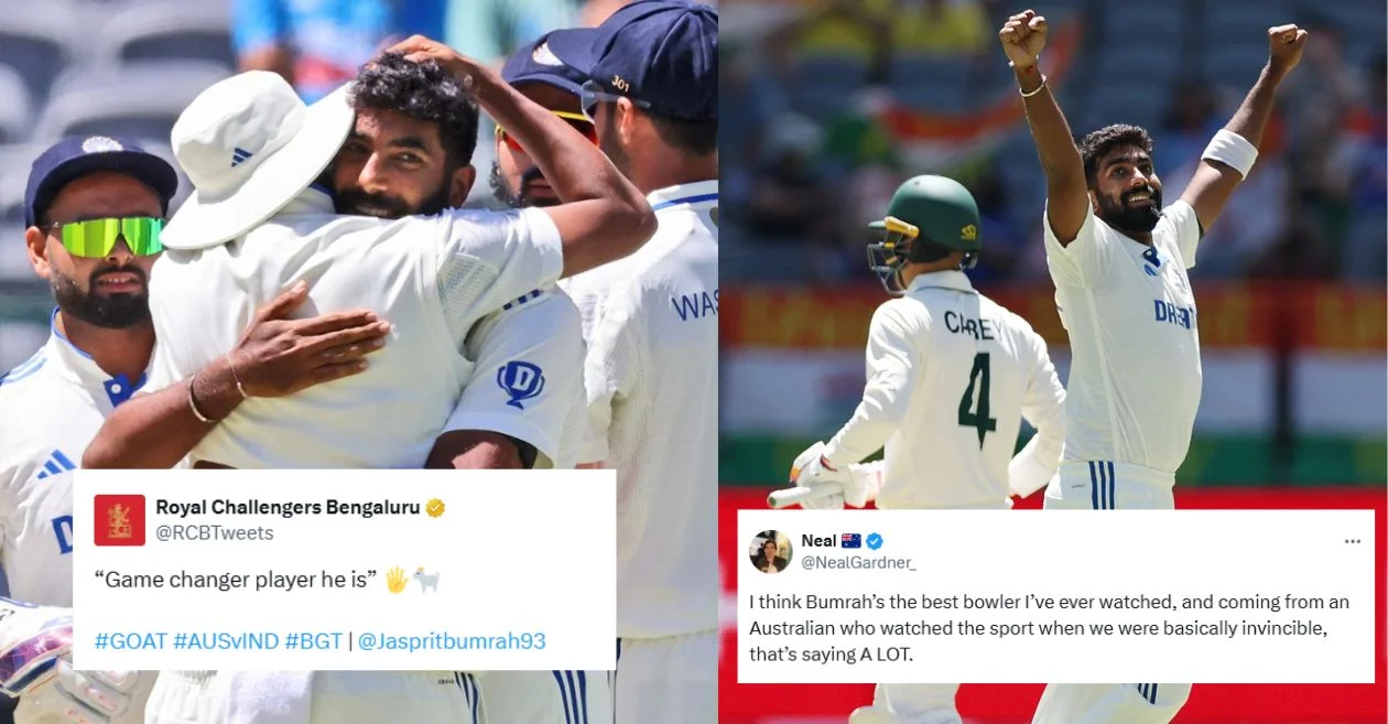 AUS vs IND: Fans erupt as Jasprit Bumrah’s five-wicket masterclass destroys Australia on Day 2 of Perth Test